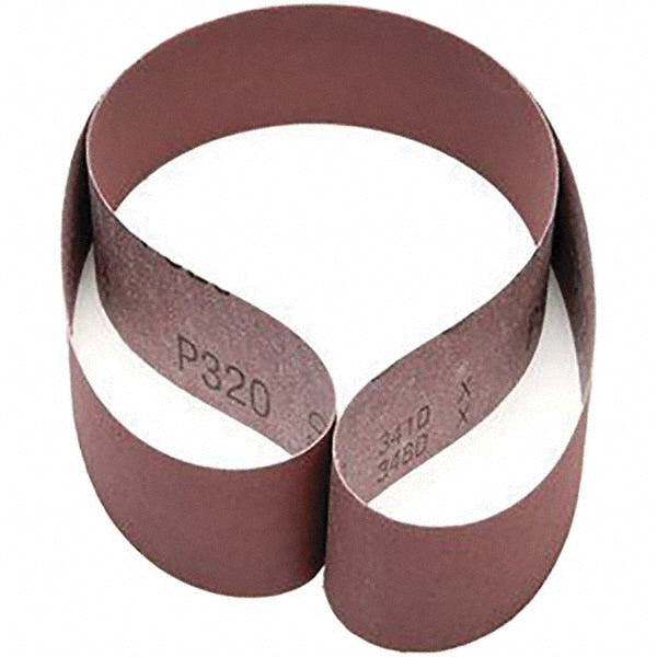 2 x 48" 320-Grit Aluminum Oxide Belt - 3M 7010326172