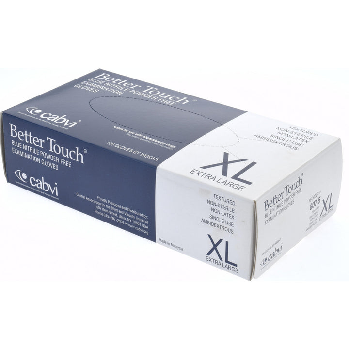 Blue Nitrile Gloves - AbilityOne 651500NIB0239