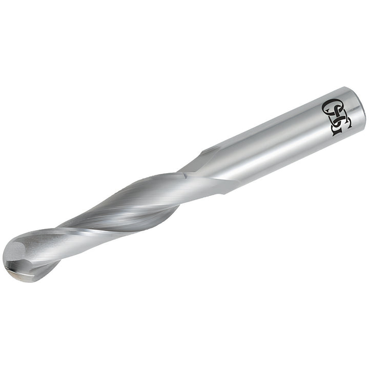 7/16in" 2-Flute Solid Carbide Ball End Mill - OSG 462-4375-BN
