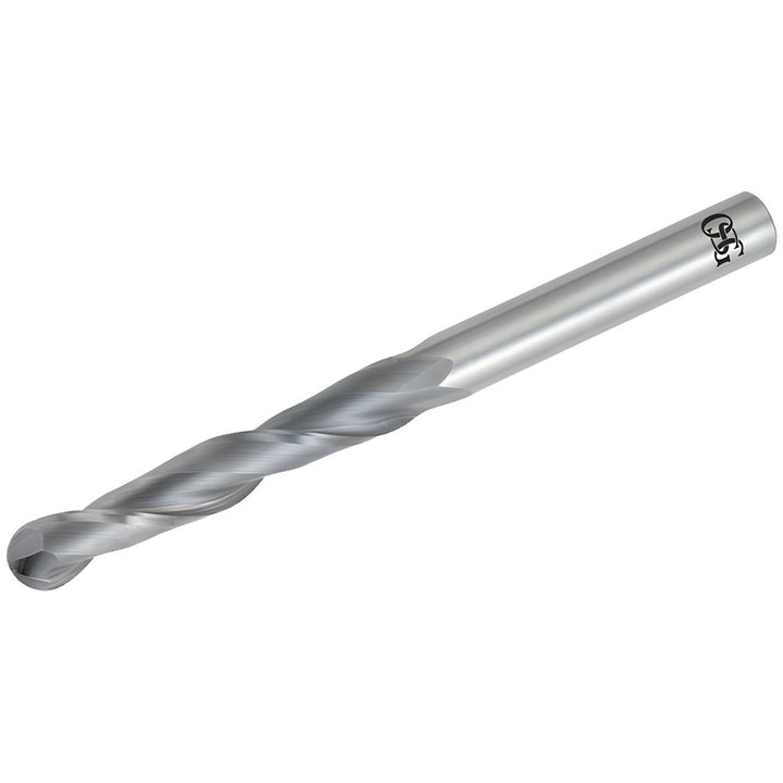 1/4in" 2-Flute Solid Carbide Ball End Mill, TiAlN - OSG 482-2500-BN11
