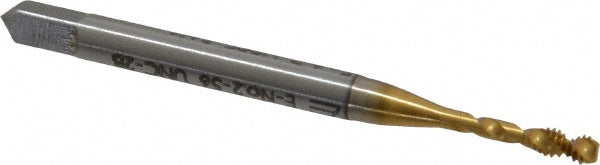 #2-56 UNC Cobalt Tap, TiN - Emuge BU513700.5001