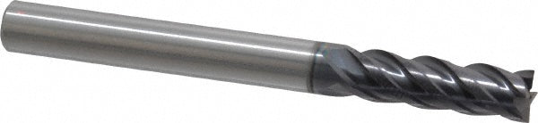 1/4" 4-Flute Solid Carbide Square End Mill, AlTiN - ProMax 155-01614