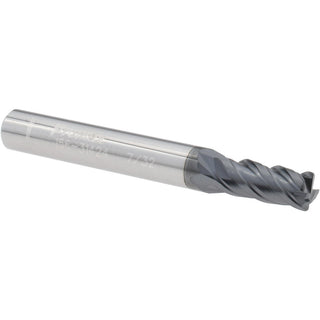 1/4" 4-Flute Solid Carbide Corner Radius End Mill, AlTiN - ProMax 156-31424
