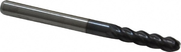 1/8in" 4-Flute Solid Carbide Ball End Mill, AlTiN - ProMax 157-00814