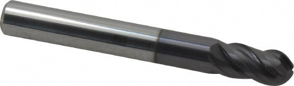 5/16in" 4-Flute Solid Carbide Ball End Mill, AlTiN - ProMax 157-02024