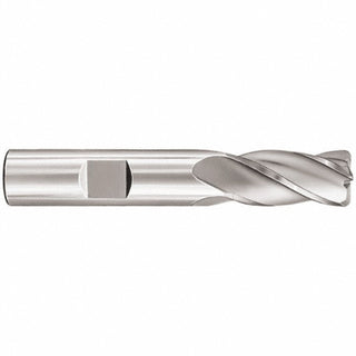 1/4" 4-Flute Solid Carbide Corner Radius End Mill, TiN - SGS 38020