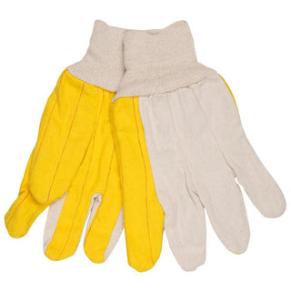 Small Yellow Cotton; Polyester General Purpose Gloves - MCR Safety 8516S