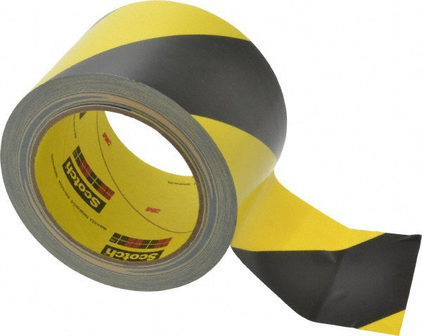 Black; Yellow Safety Tape - 3M 7000048386