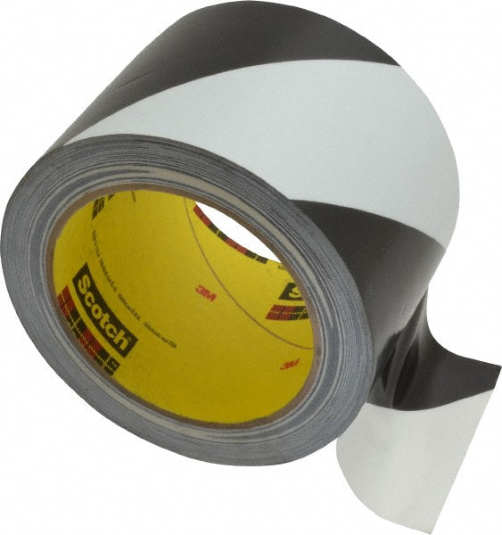 Black; White Safety Tape - 3M 7000123282