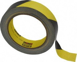 Black; Yellow Safety Tape - 3M 7000123722