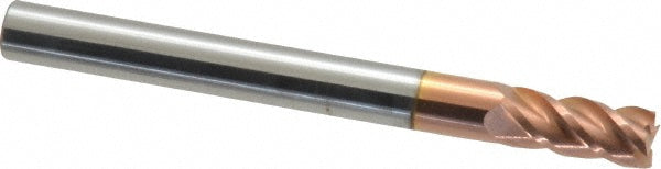 3/16" 4-Flute Solid Carbide Square End Mill, TiCN - ProMax 111-01222