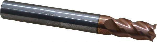 1/4" 4-Flute Solid Carbide Square End Mill, TiCN - ProMax 111-01622