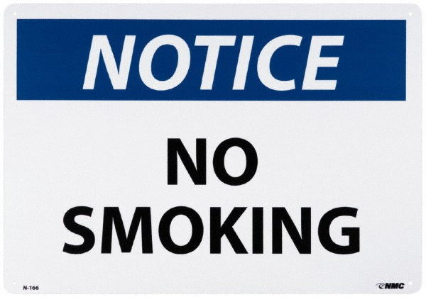 No Smoking Sign - AccuformNMC N166AC