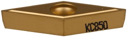 V - Diamond (Rhombic) 35-Deg 3/8" IC Carbide Insert, Grade KC850, TiC - Kennametal 1162402