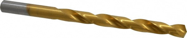 19/64" High Speed Steel Drill Bit, TiN, 135° point - Chicago-Latrobe 41619