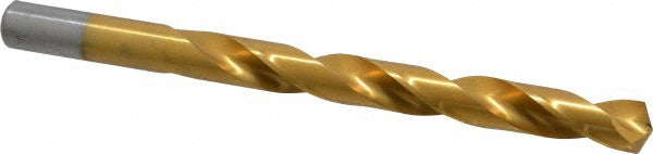 13/32" High Speed Steel Drill Bit, TiN, 135° point - Chicago-Latrobe 41626