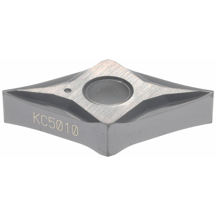 D - Diamond (Rhombic) 55-Deg 1/2" IC Carbide Insert, Grade KC7310, TiAlN - Kennametal 1310923