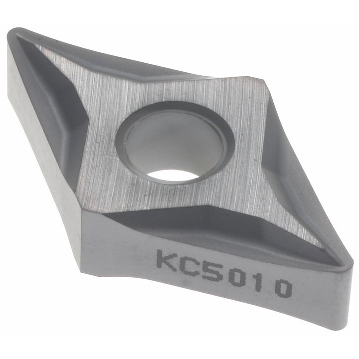 D - Diamond (Rhombic) 55-Deg 1/2" IC Carbide Insert, Grade KC7310, TiAlN - Kennametal 1310927