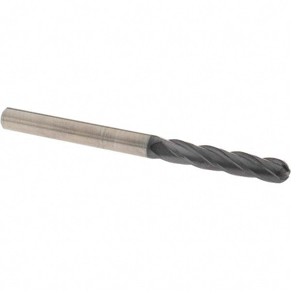 5/16in" 4-Flute Solid Carbide Ball End Mill, TiAlN - OSG 484-3125-BN11