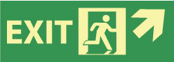 Exit Sign - AccuformNMC GL312R