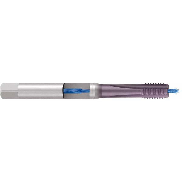 M8 x 1.25 Metric Coarse Cobalt Machine Tap, TiCN - Emuge B3159401.0080