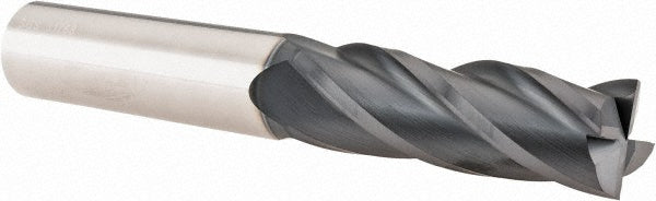 3/4" 4-Flute Solid Carbide Square End Mill, AlTiN - SGS 31768