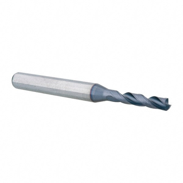 0.1417" Solid Carbide Drill Bit, TiAlN, 140° point - Kennametal 2425117