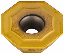 OFPT07L6AFSNHB Solid Carbide Insert, Grade KC725M, TiAlN - Kennametal 2035688