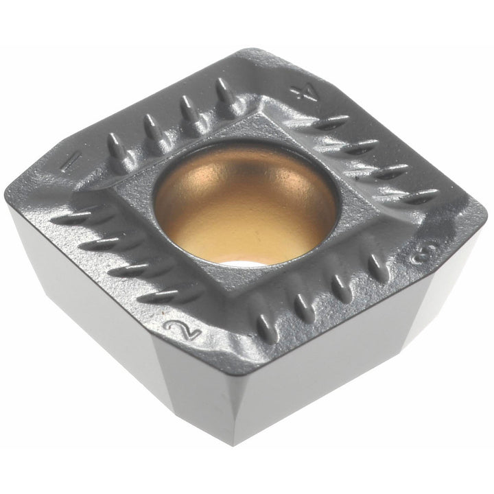 SDKT1204EDERGP Solid Carbide Insert, Grade KCPK30, TiN - Kennametal 2210096