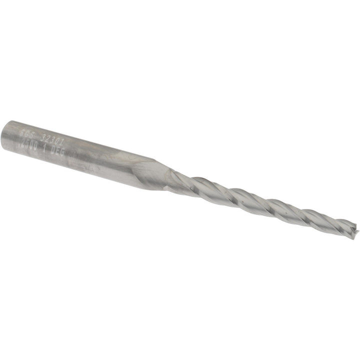 0.1250" 3-Flute Solid Carbide Tapered End Mill - SGS 32301