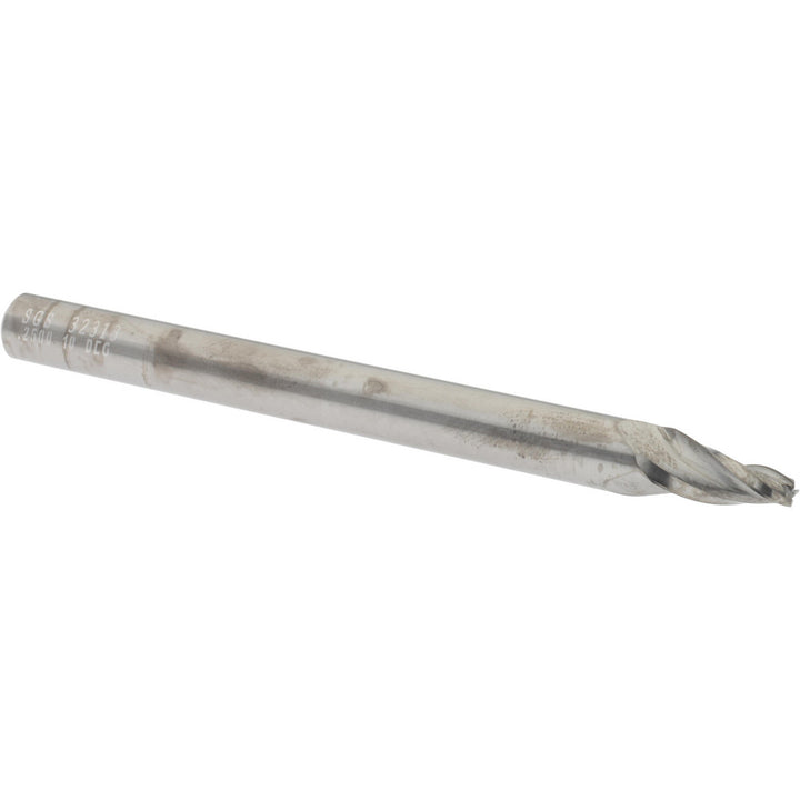 0.0940" 3-Flute Solid Carbide Tapered End Mill - SGS 32313