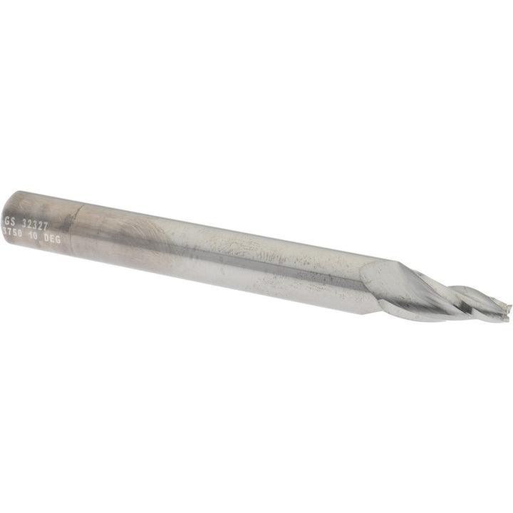 0.1250" 3-Flute Solid Carbide Tapered End Mill - SGS 32327