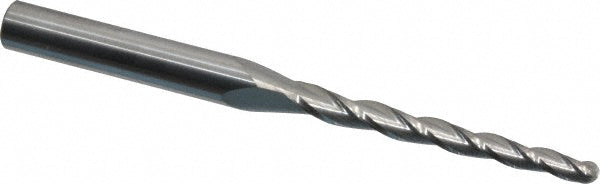0.1250" 3-Flute Solid Carbide Tapered End Mill - SGS 32402