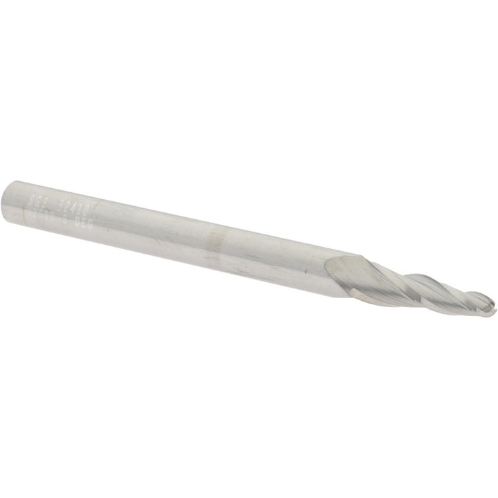 0.1250" 3-Flute Solid Carbide Tapered End Mill - SGS 32410