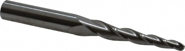 0.1560" 3-Flute Solid Carbide Tapered End Mill - SGS 32422