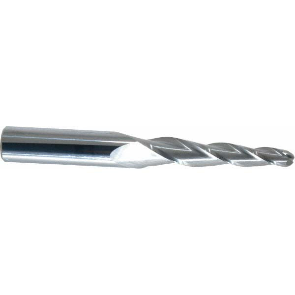 0.2500" 3-Flute Solid Carbide Tapered End Mill - SGS 32436