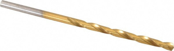 #34 High Speed Steel Drill Bit, TiN, 135° point - Chicago-Latrobe 41704