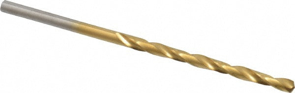 #38 High Speed Steel Drill Bit, TiN, 135° point - Chicago-Latrobe 41708