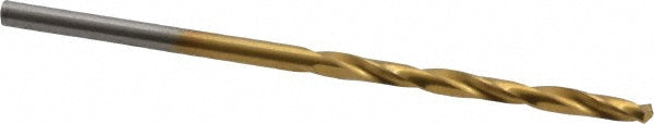 #44 High Speed Steel Drill Bit, TiN, 135° point - Chicago-Latrobe 41714