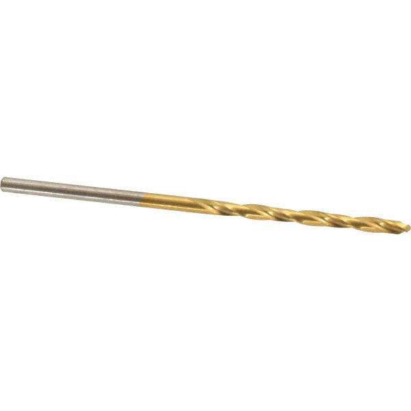 #45 High Speed Steel Drill Bit, TiN, 135° point - Chicago-Latrobe 41715