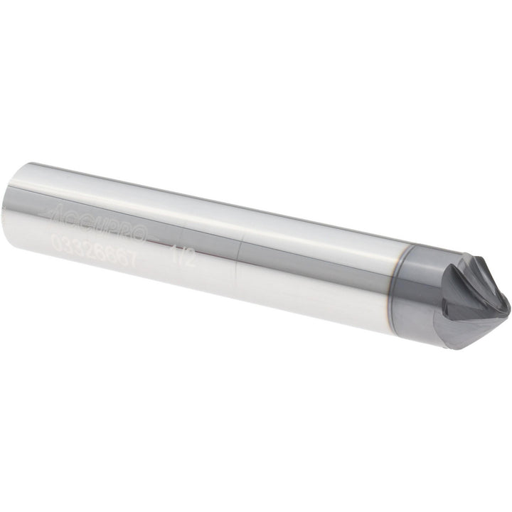 6-Flute Solid Carbide Taper Form End Mill, AlTiN - Accupro 14915655