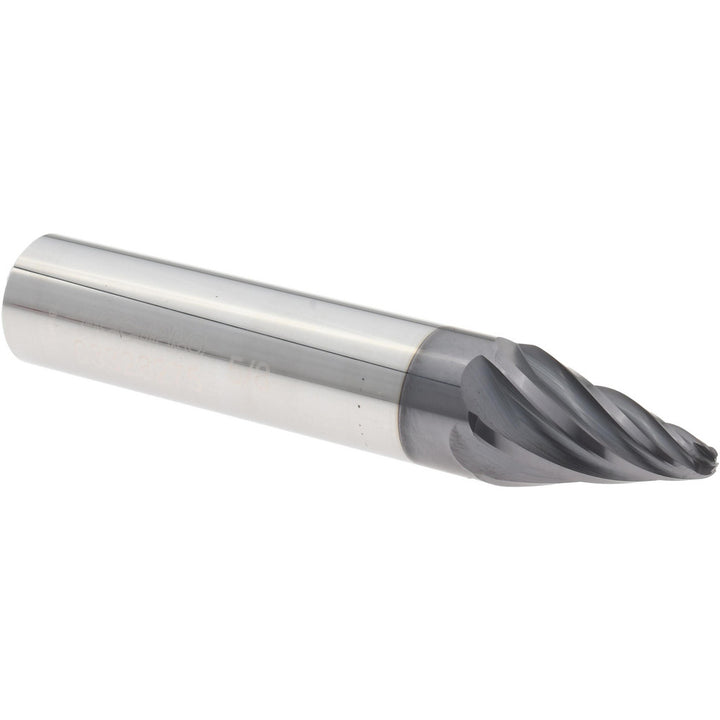 6-Flute Solid Carbide Taper Form End Mill, AlTiN - Accupro 14915640