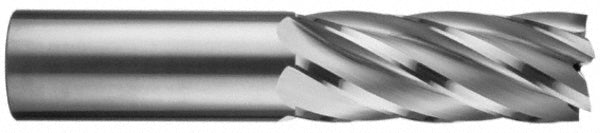 3/4" 6-Flute Solid Carbide Square End Mill, TiN - RobbJack ST-630-24-T