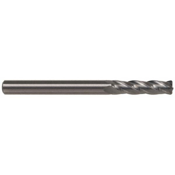 0.2362" 6-Flute Solid Carbide Square End Mill, AlTiN - SGS 46140