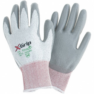 Small Gray; Salt & Pepper Polyethylene Cut-Resistant Gloves - Liberty Safety A4938S