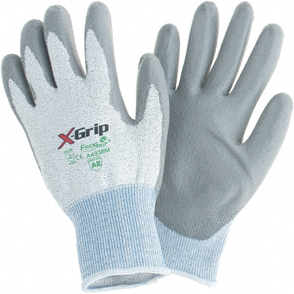 Medium Gray; Salt & Pepper Polyethylene Cut-Resistant Gloves - Liberty Safety A4938M