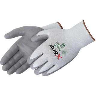 X-Large Gray; Salt & Pepper HPPE; Polyurethane Cut & Puncture-Resistant Gloves - Liberty Safety A4938XL
