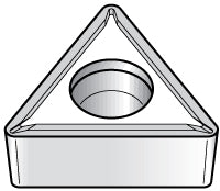 T - Triangle 3/8" IC Carbide Insert, Grade KC5010, TiAlN - Kennametal 1522948