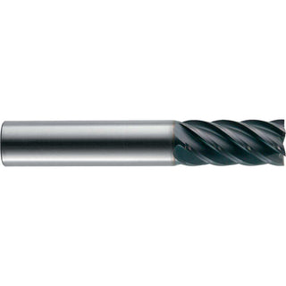 3/8" 6-Flute Solid Carbide Corner Radius End Mill, AlTiN - RobbJack ST-646-12-A