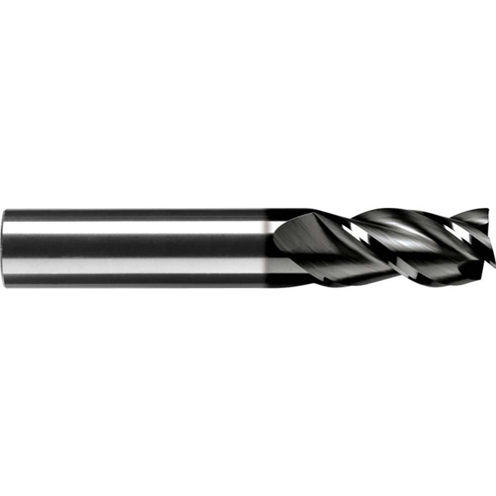 1/2" 3-Flute Solid Carbide Corner Radius & Corner Chamfer End Mill, TiCN - RobbJack ST-343-16-C